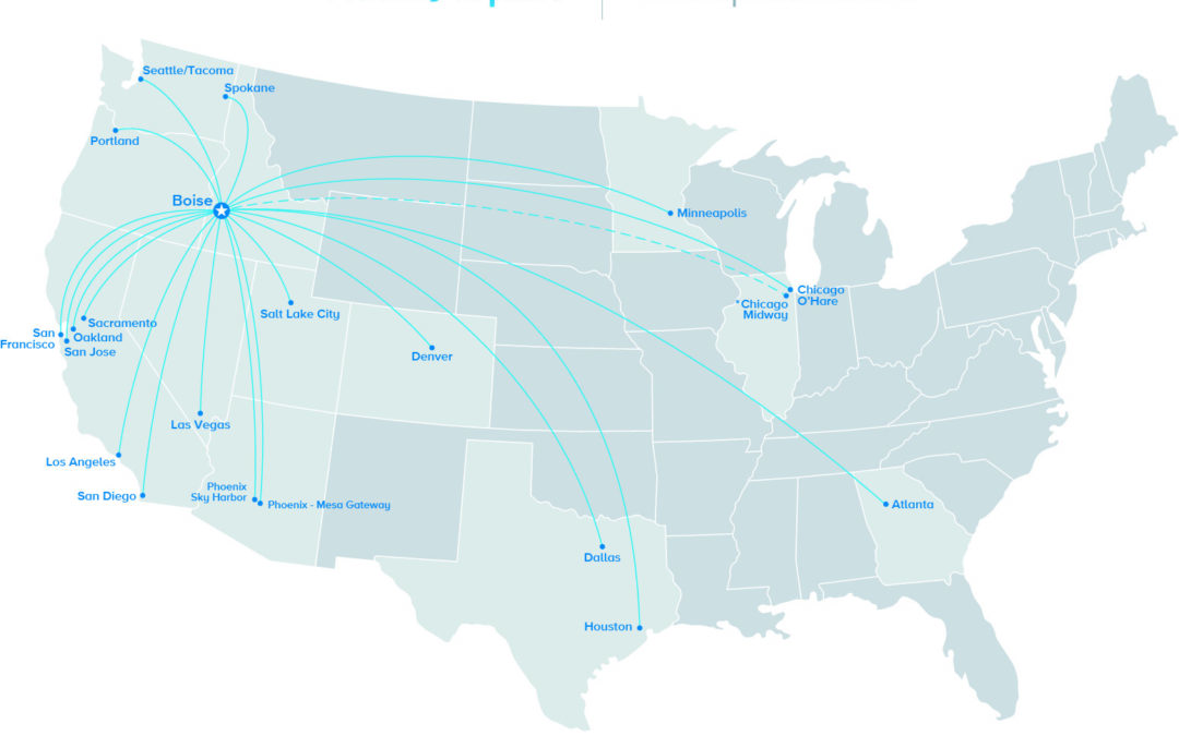 Delta adds Non-Stop Flight from Atlanta to Boise